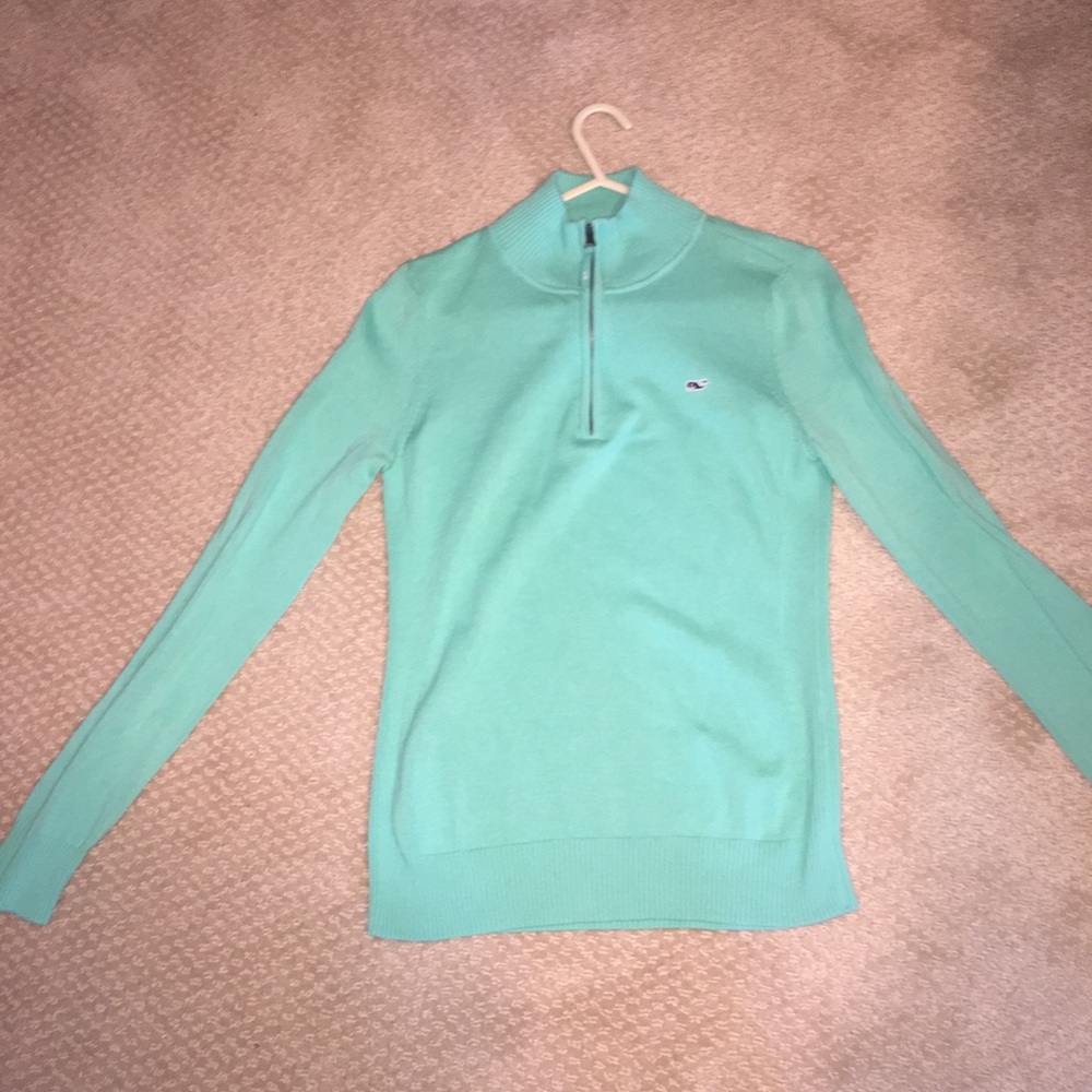 Mint Green Vineyard Vines Pullover